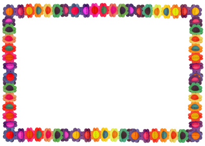 Paper Birthday Garland Border from www.catsclips.com 