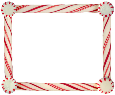 candy cane border