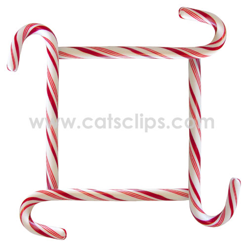 candy cane frame
